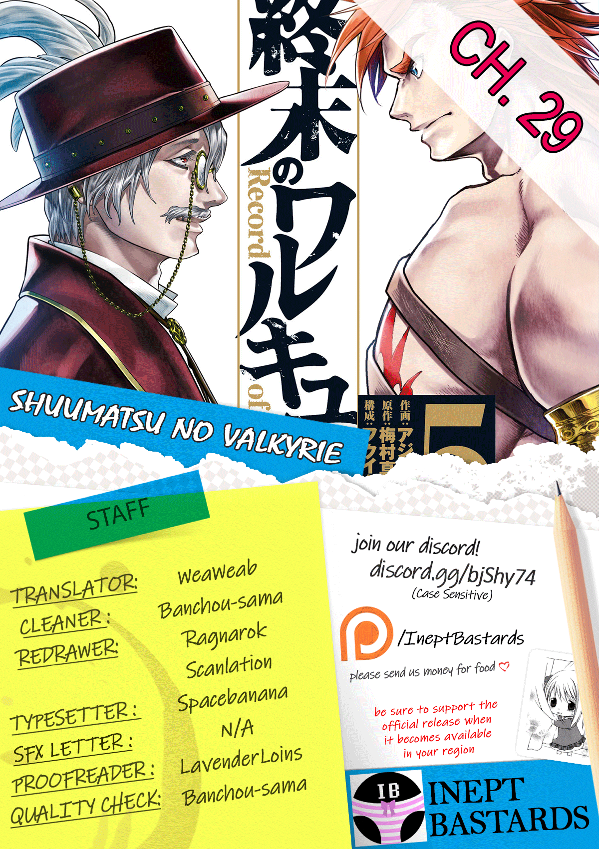 Shuumatsu no Valkyrie Chapter 29 1